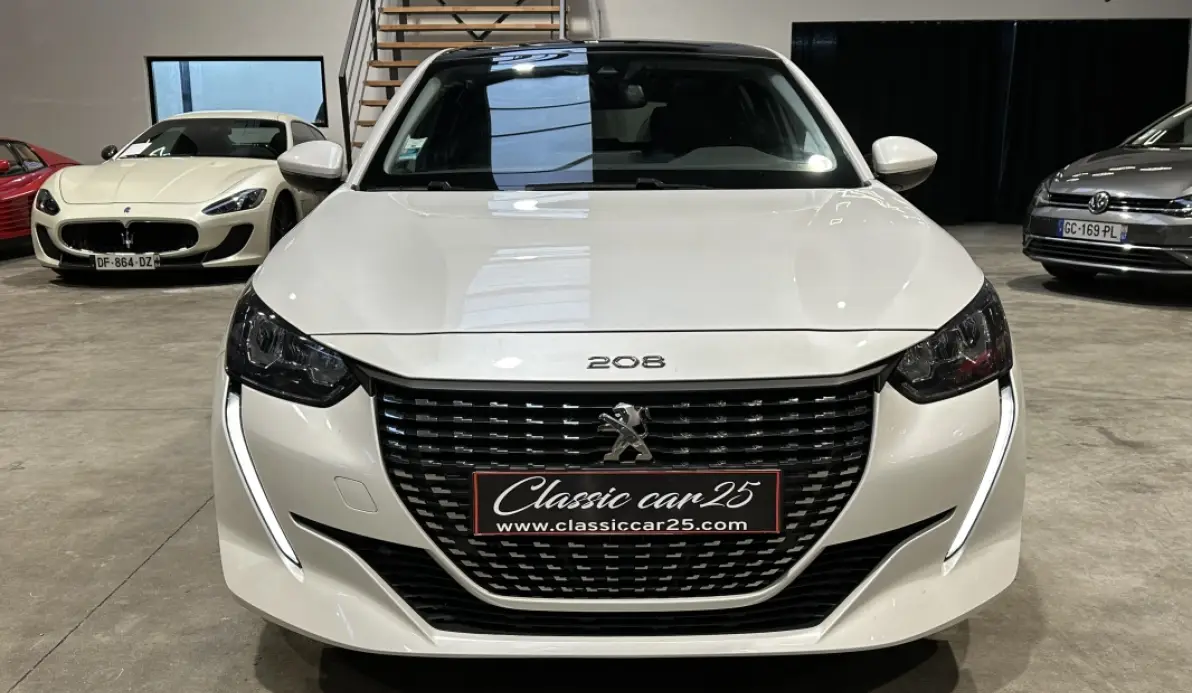 Peugeot 208 Allure Business PureTech 100ch BVM Blanc Nacré