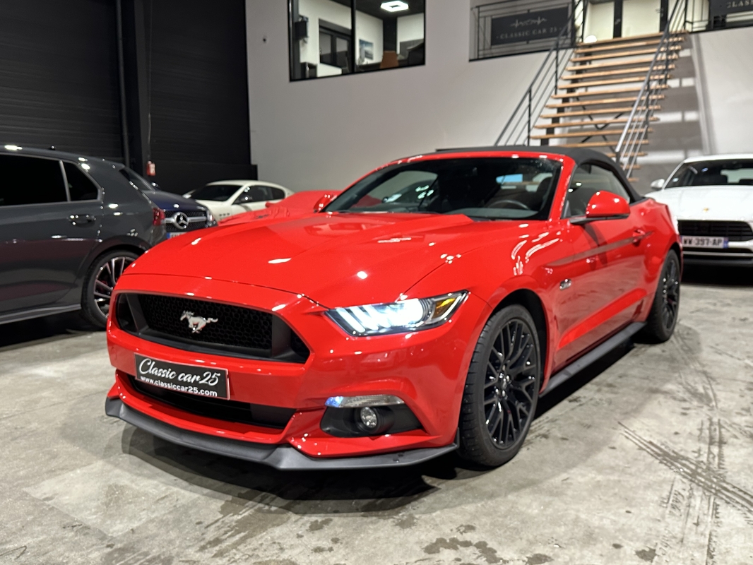 Ford Mustang GT Convertible 5.0 V8 421ch BVM