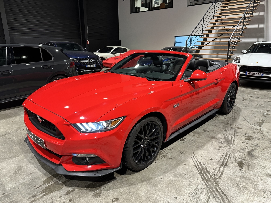 Ford Mustang GT Convertible 5.0 V8 421ch BVM