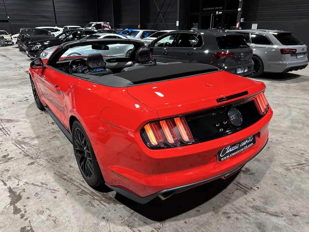 Ford Mustang GT Convertible 5.0 V8 421ch BVM