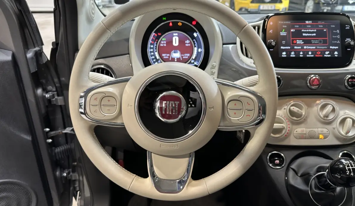 Fiat 500 cab 1.2 8v 69ch Eco Pack Lounge