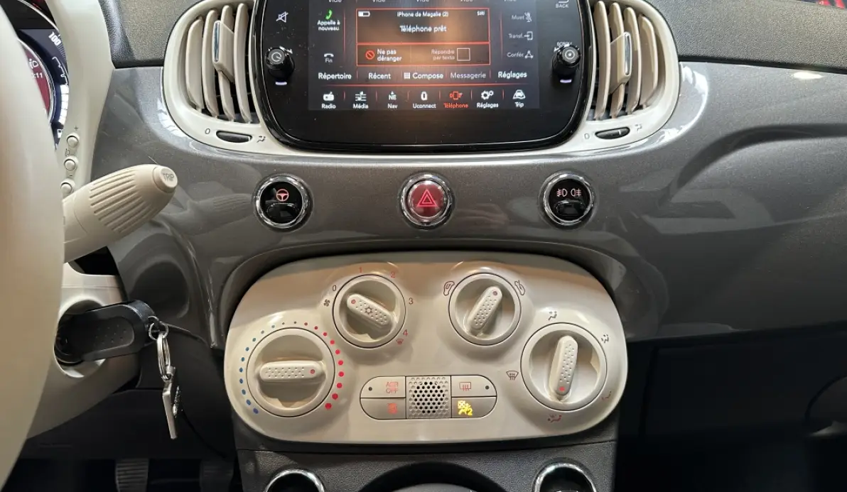 Fiat 500 cab 1.2 8v 69ch Eco Pack Lounge
