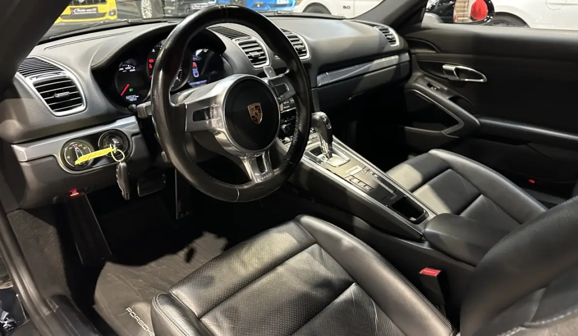 Porsche Cayman Black Edition Type 981 2.7 275 ch PDK