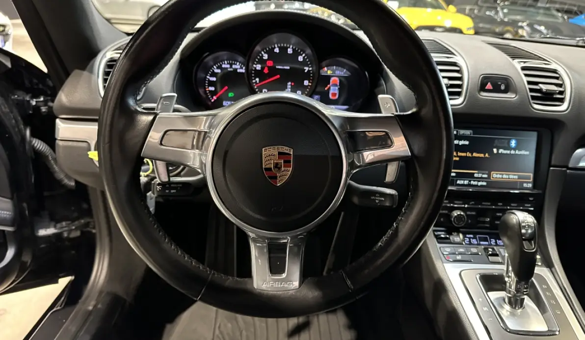 Porsche Cayman Black Edition Type 981 2.7 275 ch PDK
