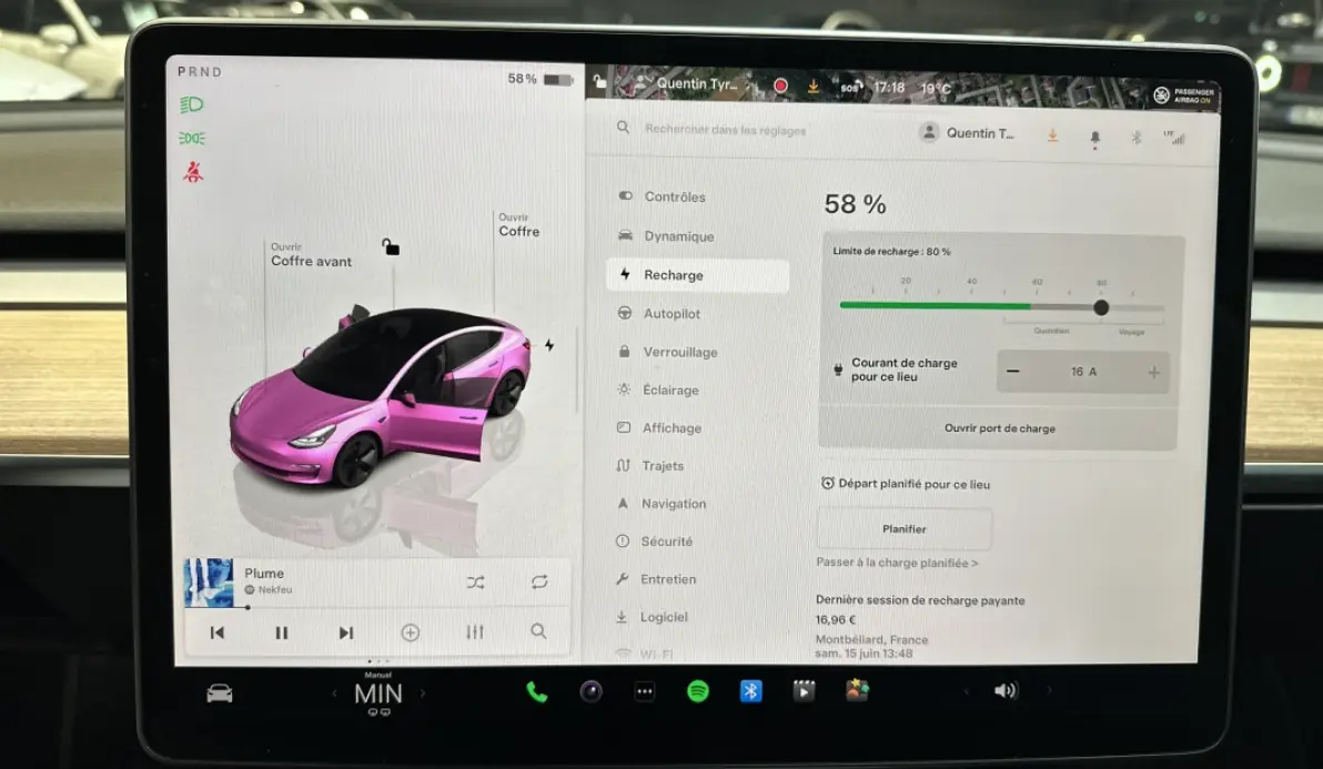 Tesla Modèle 3 Phase 2 Grande Autonomie Dual Motor AWD 350 cv