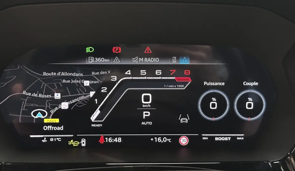 Audi RS3 SPORTBACK 2.5 TFSI 400CH QUATTRO S TRONIC 7 - Malus payé