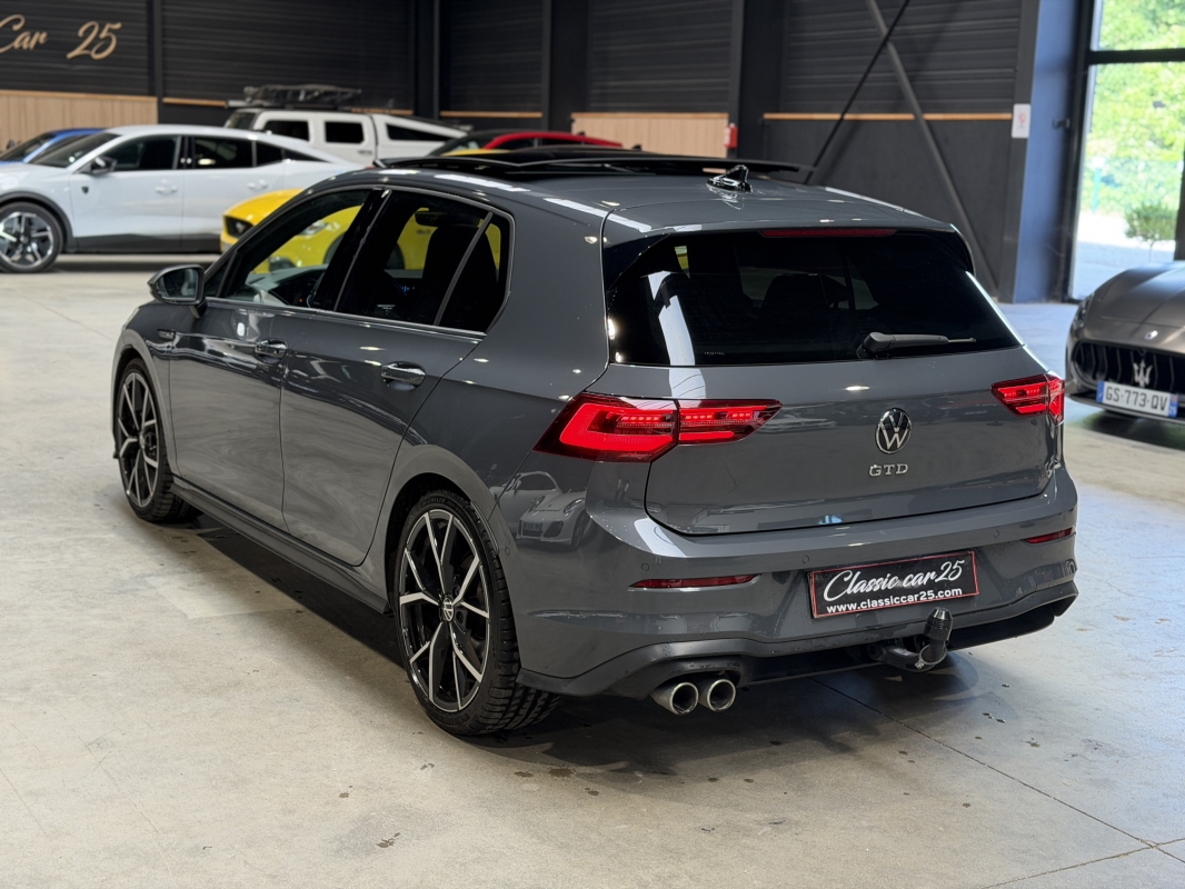 Volkswagen Golf VIII 2.0 TDI SCR 200CH GTD DSG7