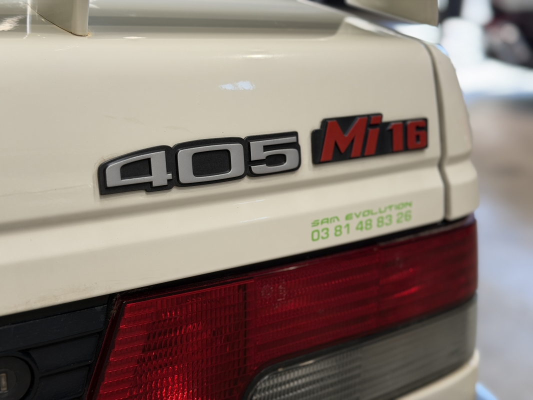 Peugeot 405 MI 16 - ORIGINE